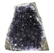 Mini Geode de Ametista AB Base Plana 175g