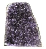 Mini Geode de Ametista AB Base Plana 235g