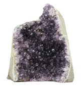 Mini Geode de Ametista AB Base Plana 1580g