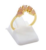 Anel Prata 925 Pedra de Sol Diadème