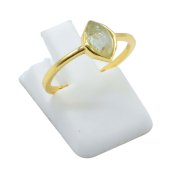 Anel Prata 925 Labradorita Marquise