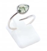 Anel Prata 925 'Serpent Argenté' - Ágata Mousse