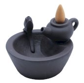Porte-Incenso Backflow Théière 12cm