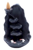 Porte-Incenso Backflow Cascade Poissons Terra Cuite 11cm