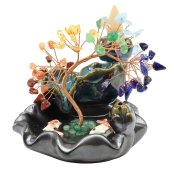 Porta-incenso Árvore da Vida de refluxo, 12 cm