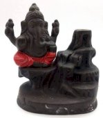 Porte-Incenso Backflow Céramique Ganesha 14cm
