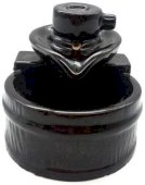 Porte-Incenso Backflow Céramique Rond Théière 14cm