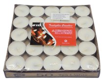 Velas Chauffe-Plat neutres - Lote de 50pcs