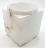 Castiçal Eclairant Albâtre 11cm