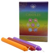 Velas Rituel 7 Chakras - 7pcs