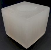 Castiçal Selenite Carré 8cm