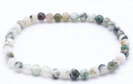 Pulseira Ágata Árvore perles 4mm