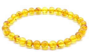 Pulseira Âmbar Claire perles 6mm
