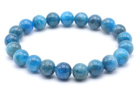 Pulseira Apatite 'AAA' perles 10mm