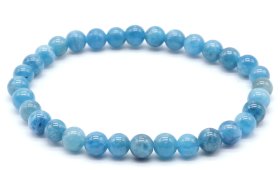 Pulseira Apatite 'AAA' perles 6mm