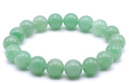 Pulseira Aventurina Verde perles 10mm