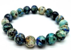 Pulseira Baryte 'AAA' perles 10mm