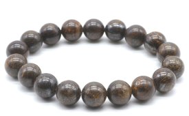 Pulseira Bronzite perles 10mm