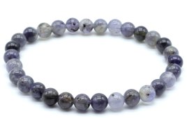 Pulseira Cordierite perles 6mm
