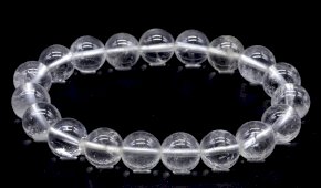 Pulseira Cristal de Rocha perles 10mm