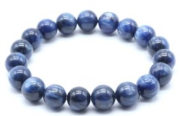 Pulseira Cyanite perles 10mm
