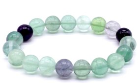 Pulseira Fluorita perles 10mm