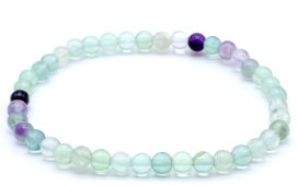 Pulseira Fluorita perles 4mm