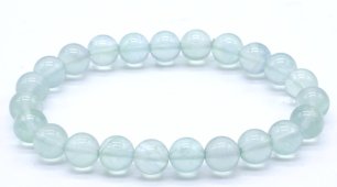 Pulseira Fluorita Azul 'AA' perles 8mm