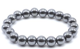 Pulseira Hematite perles 10mm