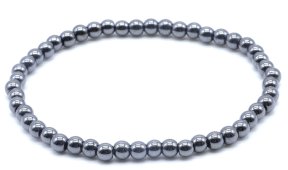 Pulseira Hematite perles 4mm