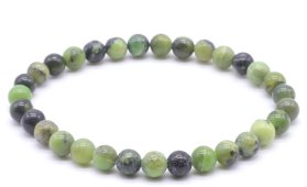 Pulseira Jade Néphrite perles 6mm