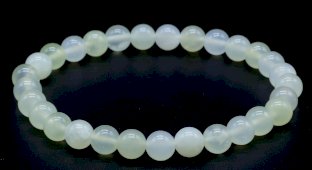 Pulseira Jade Verde perles 6mm