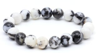 Pulseira Jaspe Zèbre perles 10mm