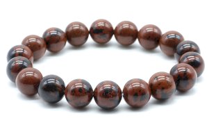 Pulseira Obsidiana Mahogany perles 10mm