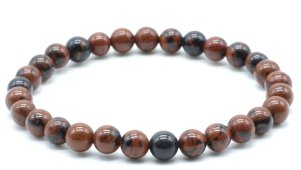 Pulseira Obsidiana Mahogany perles 6mm