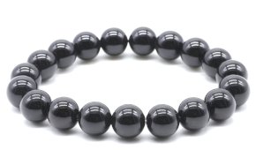 Pulseira Ónix Preto perles 10mm