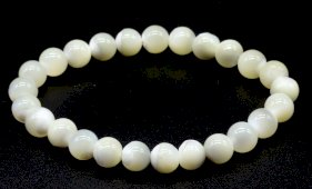 Pulseira 'Mother of Pearl' perles 8mm