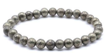 Pulseira Pyrite perles 6mm