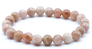 Pulseira Pedra de Sol 'AA' perles 8mm