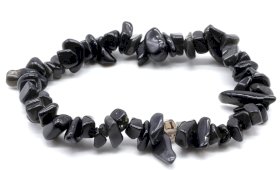 Pulseira Barroca Obsidiana Preta