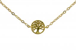 Pulseira Prata 925 Árvore de Vie - plaqué Or