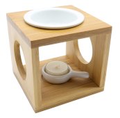 Queimador Óleo Céramique & Madeira 12cm