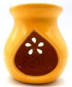 Queimador Óleo Céramique Ajouré Amarelo 9cm