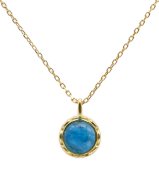 Colar Prata 925 Apatite Ronde