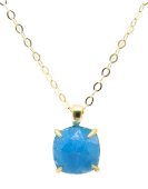 Colar Prata 925 Apatite Carrée