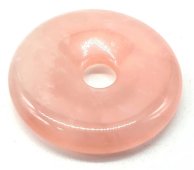 Donut Quartzo Rosa 2.5cm