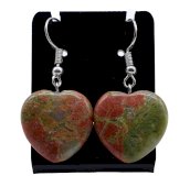 Brincos Coração Unakita 4cm
