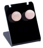 Brincos Perle Quartzo Rosa 10mm