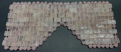 Masque de Méditation Yeux Quartzo Rose