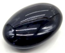 Seixo Rolado XL Obsidiana Preta 6cm